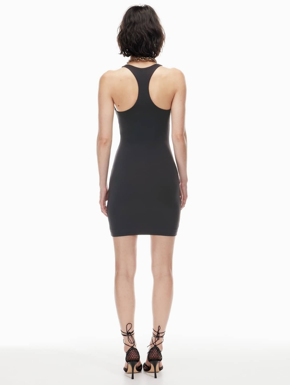 Aritzia Babaton Racer Dress Cement Blue M - Picture 9 of 9
